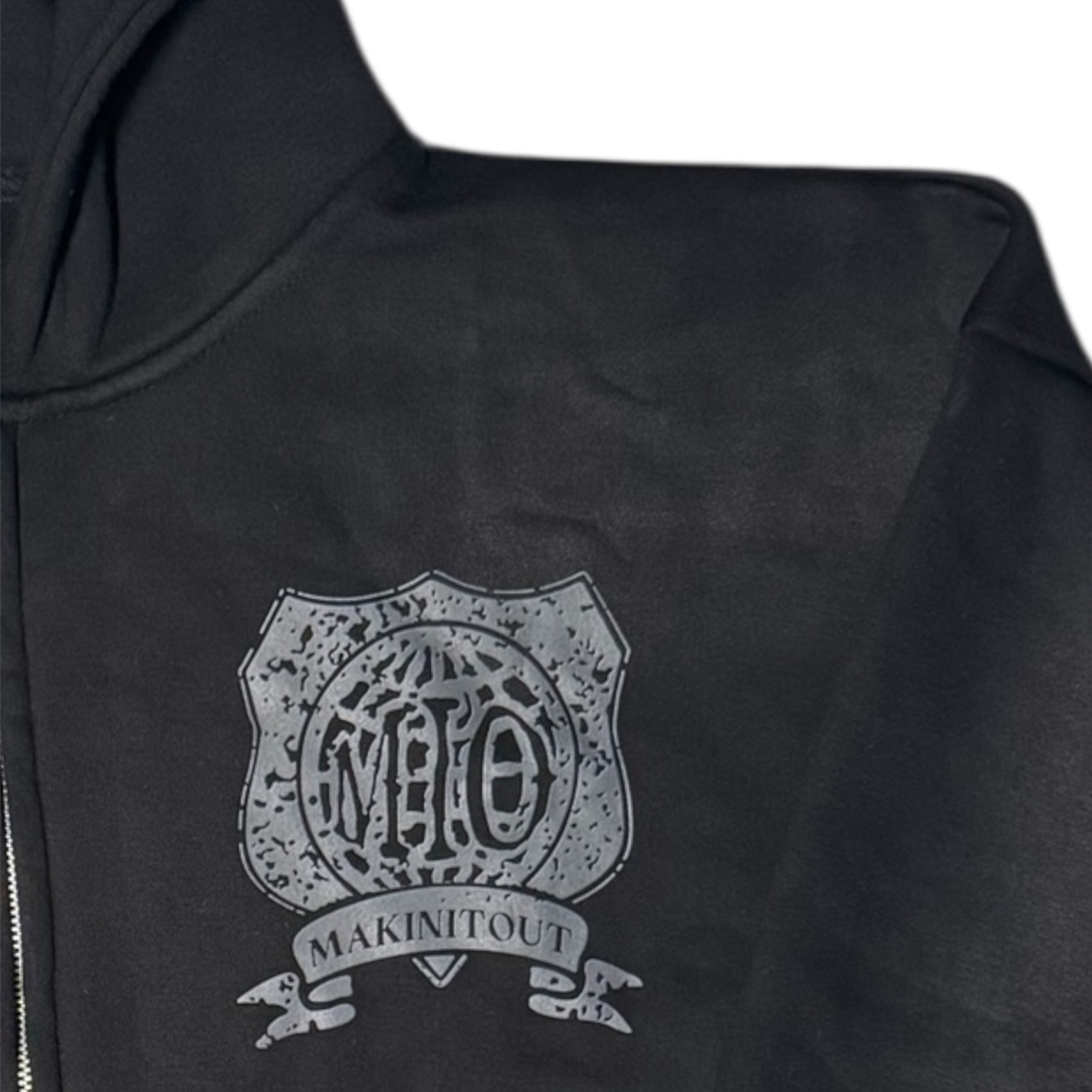 M.I.O HOODIE - BLACK