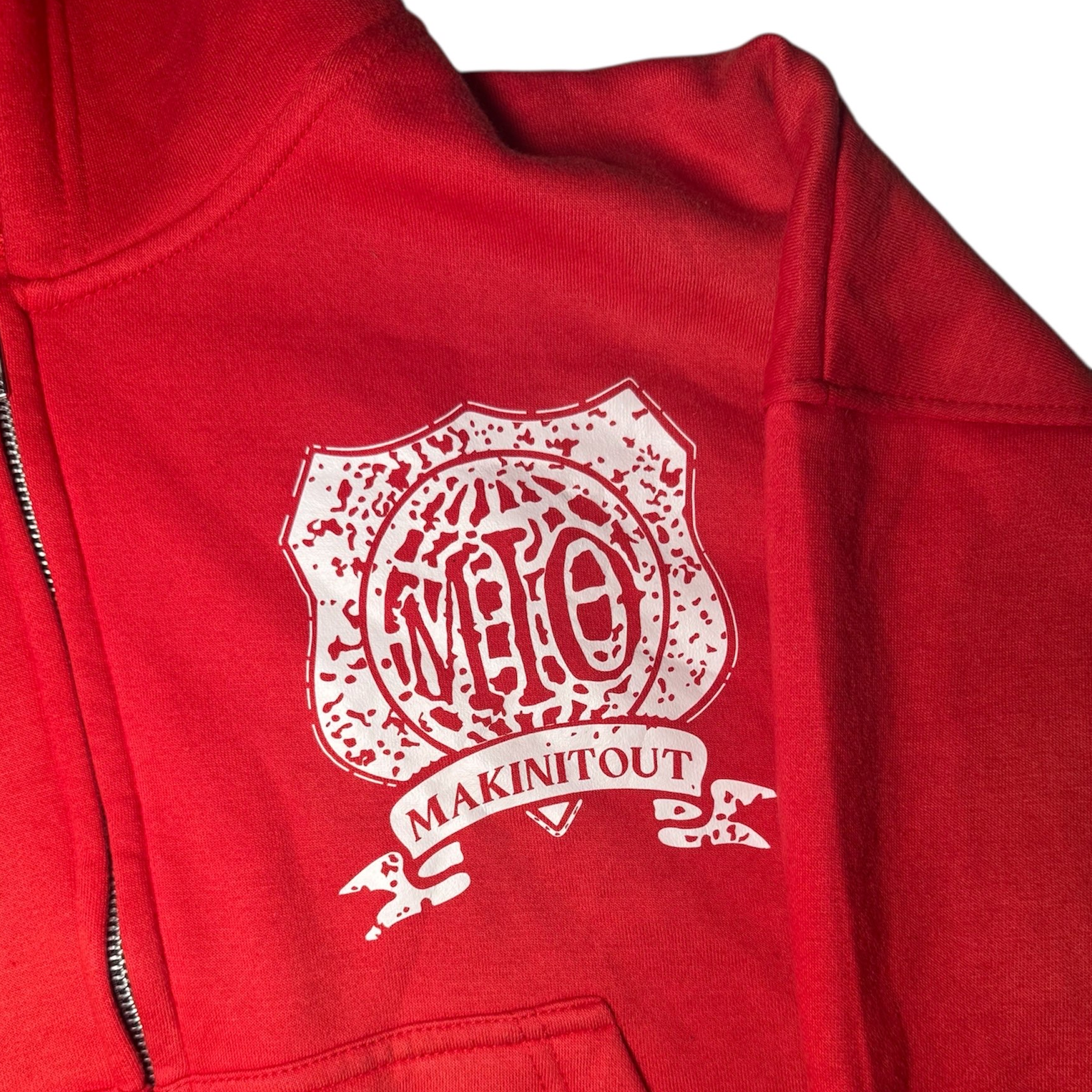 M.I.O HOODIE - RED
