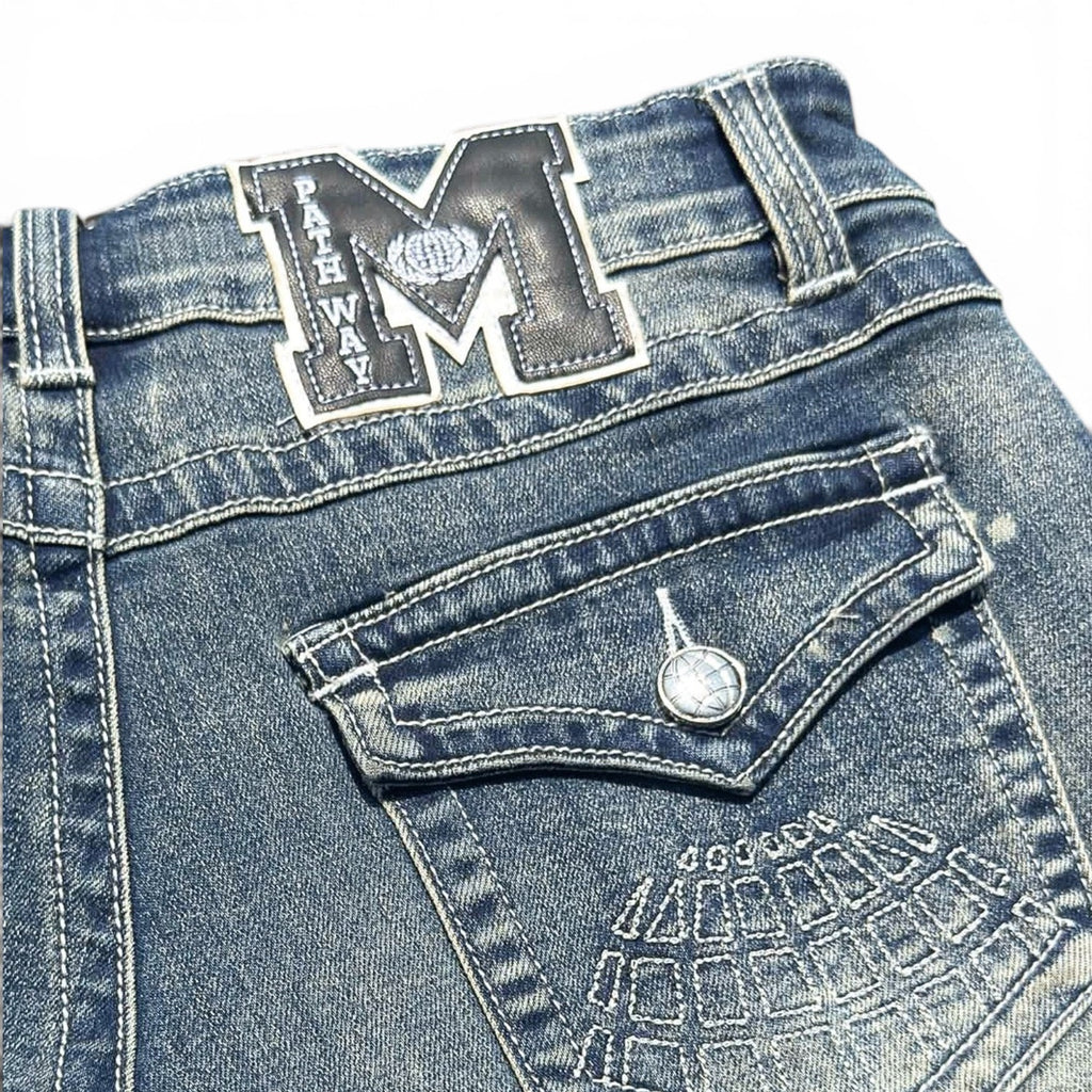 Women's Low Rise Pathway Denim Shorts